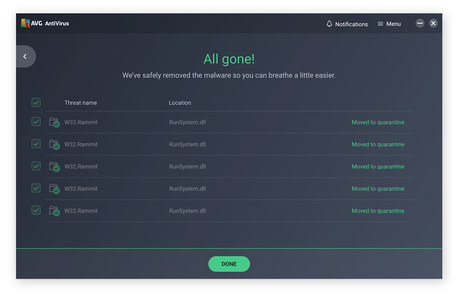 Malware virus hot sale removal